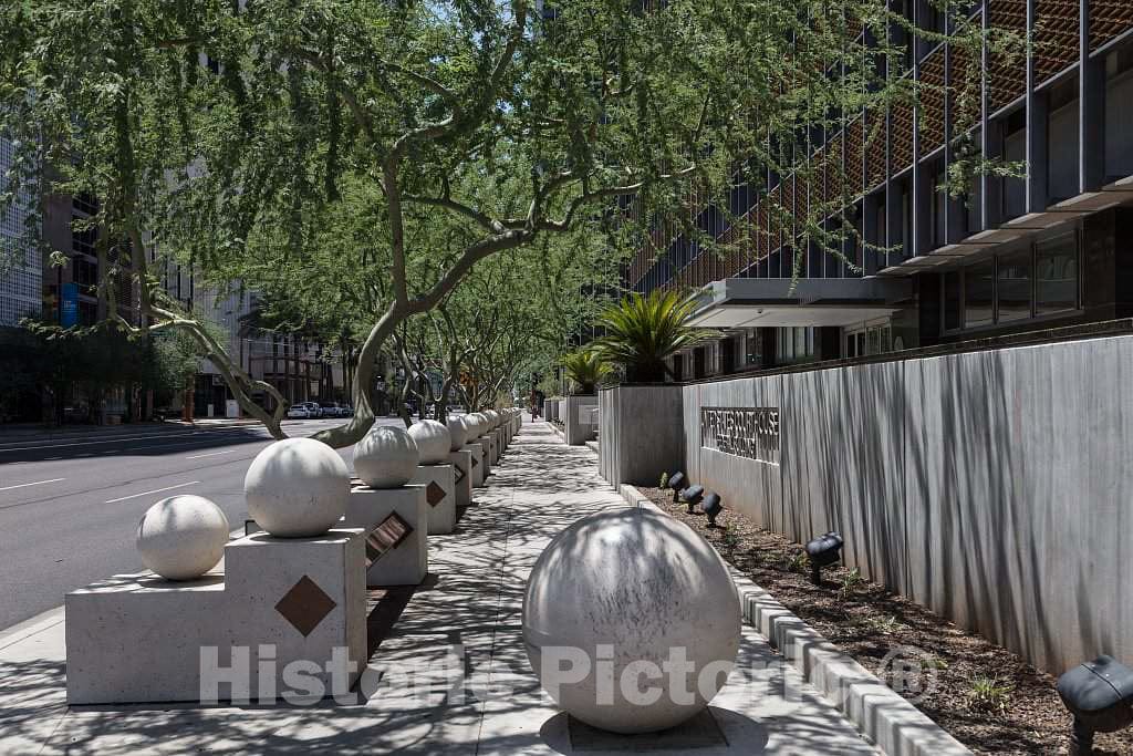 Photo- Exterior. Federal Building and U.S. Courthouse, Phoenix, Arizona 2 Fine Art Photo Reproduction