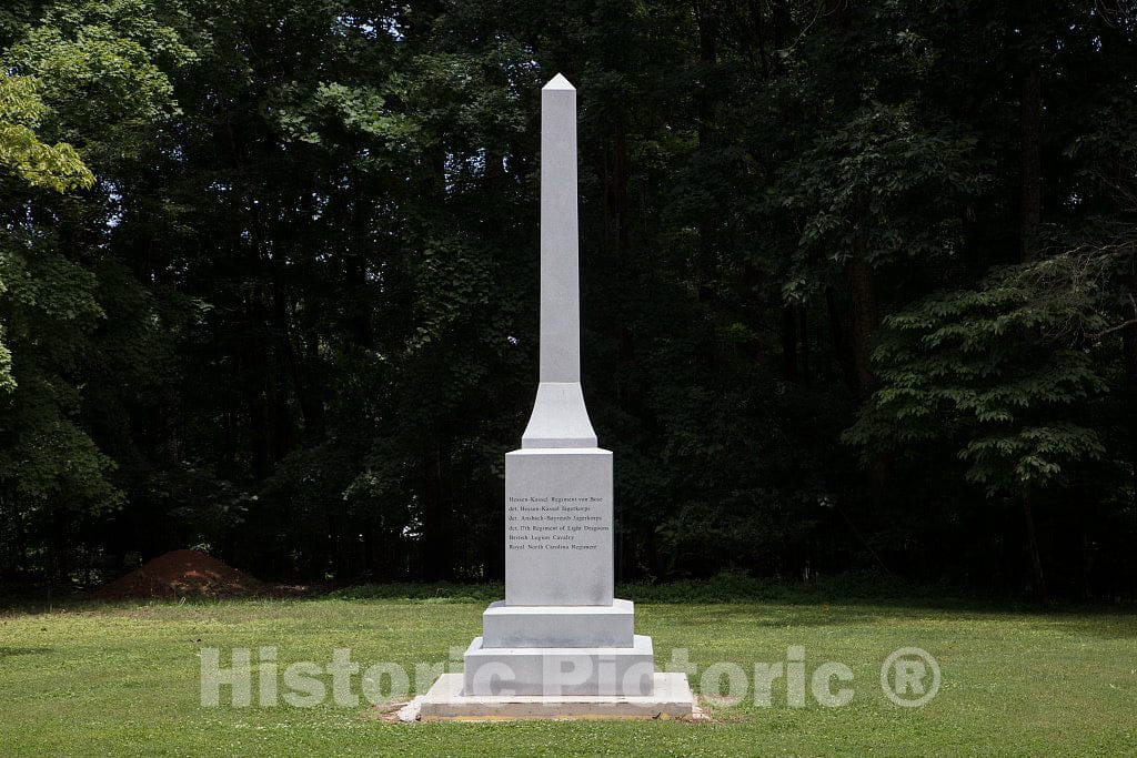 Photo - A Rare Monument to The Enemy at The Guilford National Military Park in Greensboro, North Carolina- Fine Art Photo Reporduction