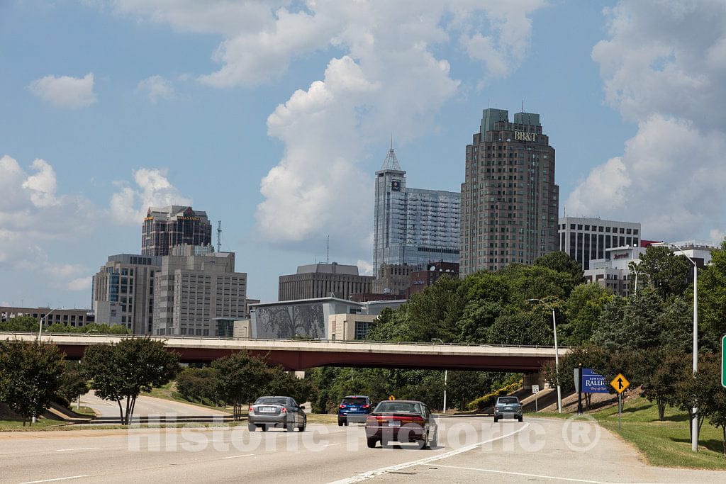 Photo - Skyline of Raleigh, The Capital City of North Carolina- Fine Art Photo Reporduction