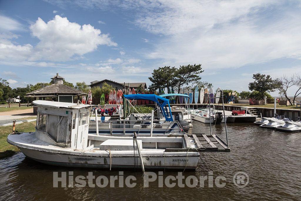 Photo- Scene Along Currituck Sound in Duck, a Community Named for The Plethora of Waterfowl in The Area, in North Carolina's Outer Banks 1 Fine Art Photo Reproduction