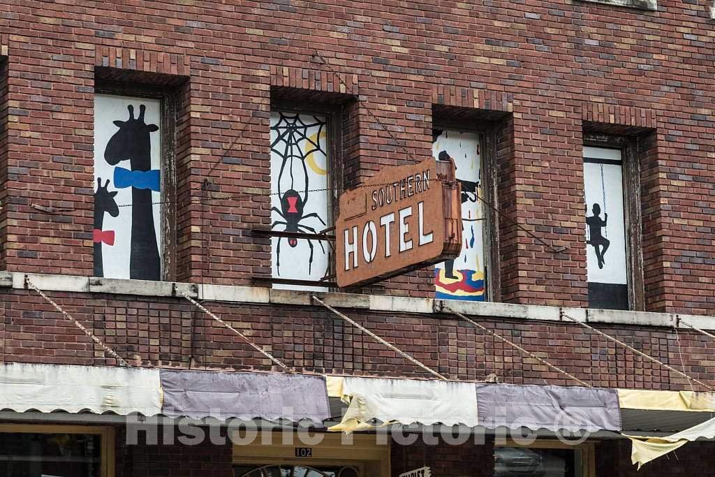 Photo- The Old Southern Hotel in Elizabeth City, North Carolina was The Crown Jewel of The Eastern Carolina City, and The Frequent Subject of Postcards touting The Town 2
