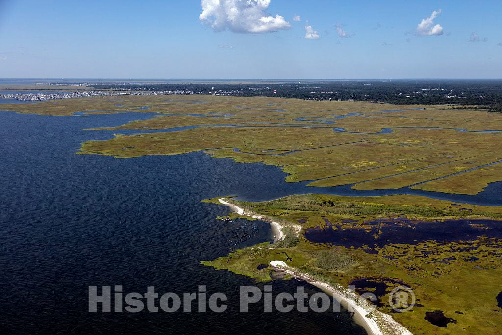 Photo - Marshlands on The New Jersey Shore Near Tuckerton, New Jersey- Fine Art Photo Reporduction