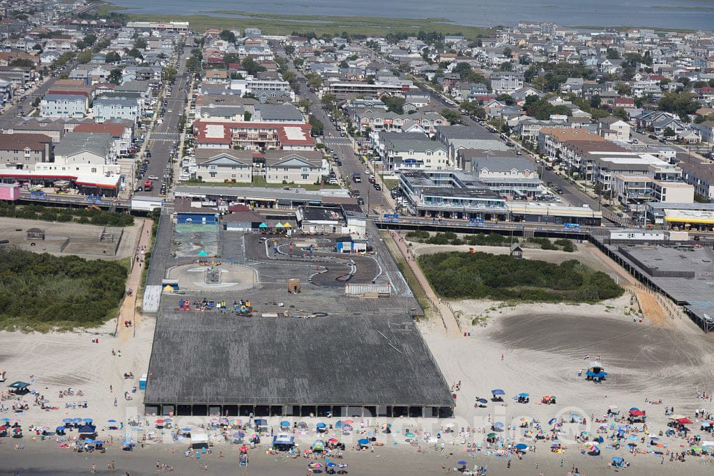 Photo- Beaches Boardwalk and Amusement Parks on The New Jersey Shore in Wildwood, New Jersey 3 Fine Art Photo Reproduction