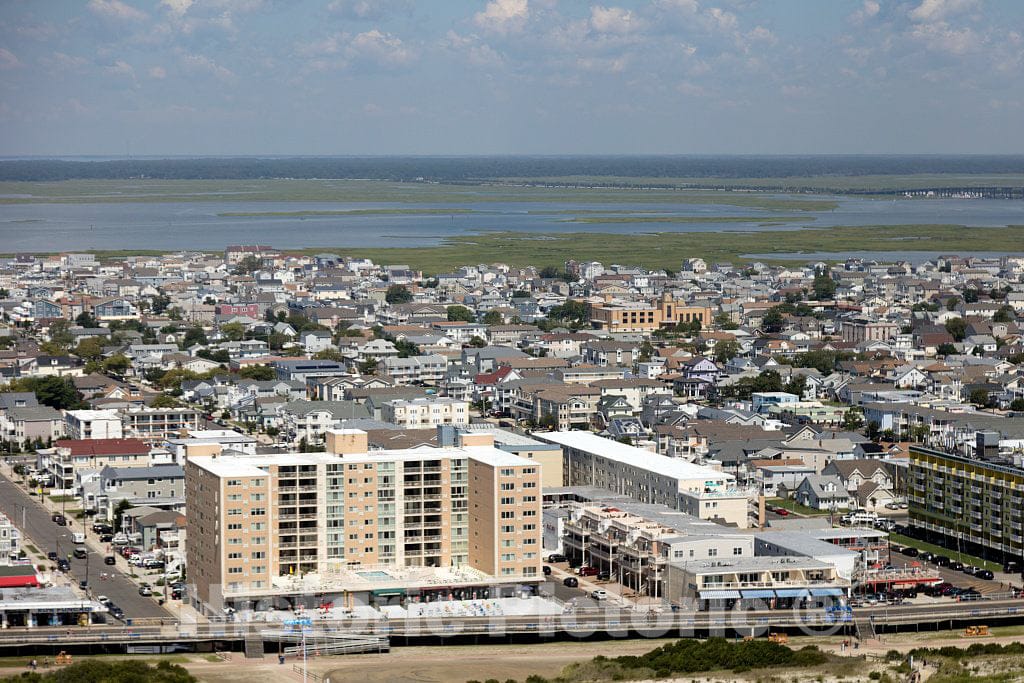 Photo- Beaches and Boardwalk on The New Jersey Shore in Wildwood, New Jersey 2 Fine Art Photo Reproduction