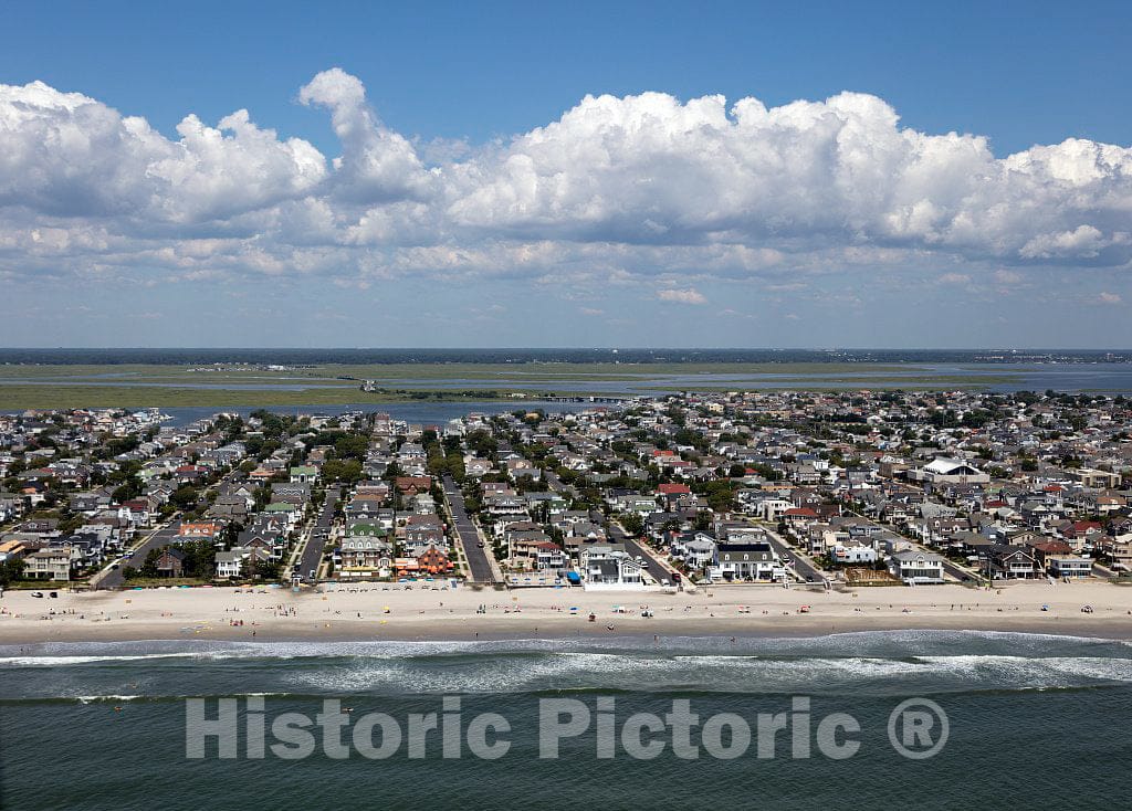 Photo - Beaches on The New Jersey Shore in Margate City, New Jersey- Fine Art Photo Reporduction