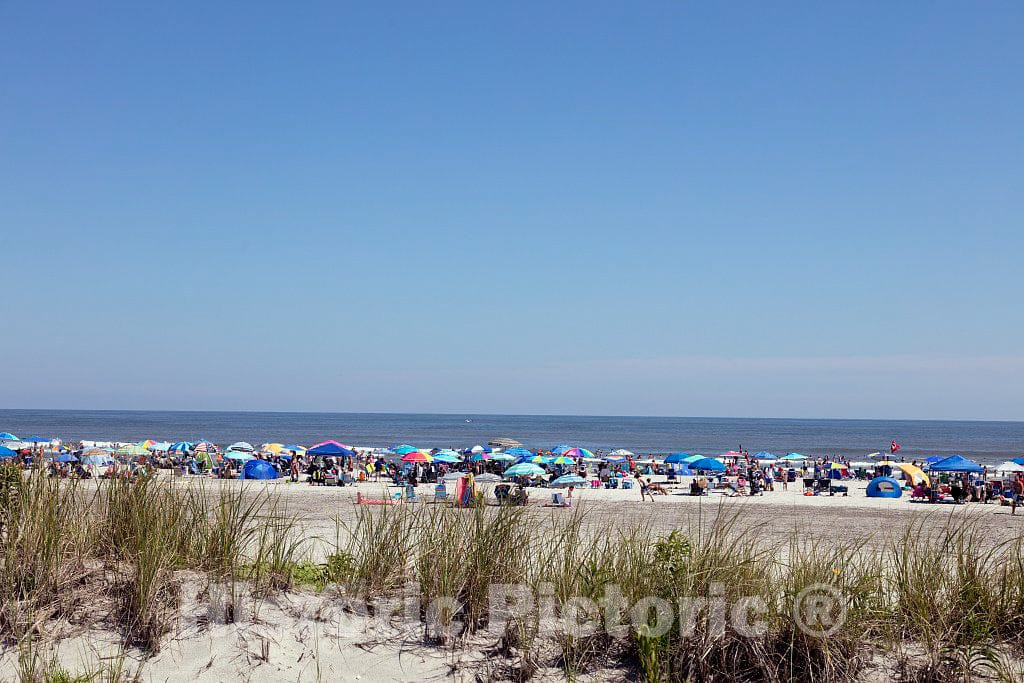 Photo- Beaches and Boardwalk on The New Jersey Shore in Wildwood, New Jersey 5 Fine Art Photo Reproduction