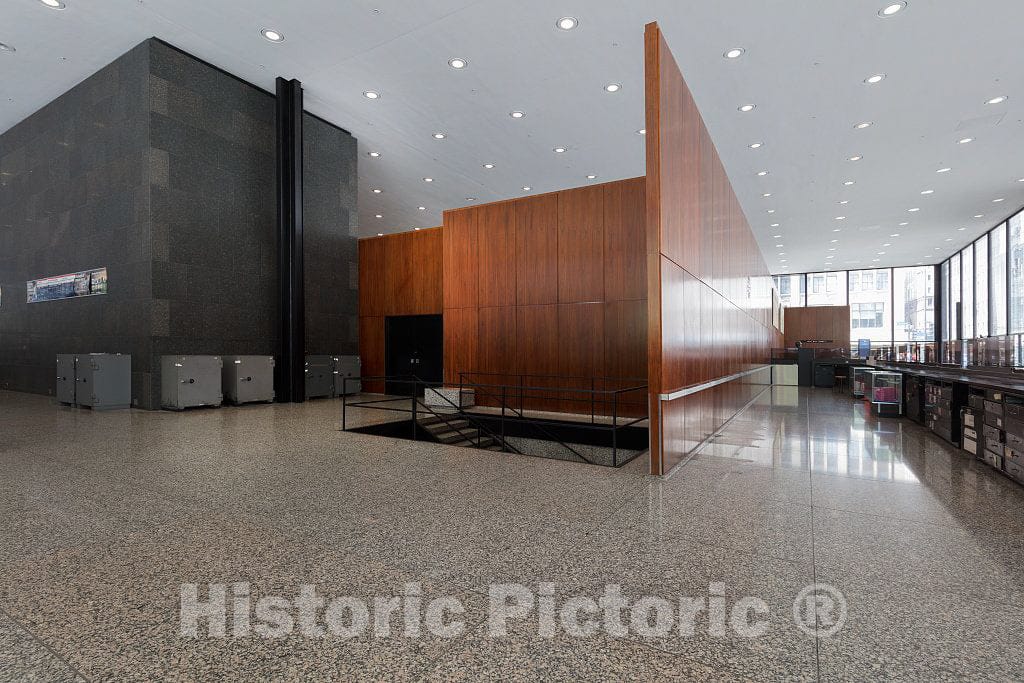 Photo- Lobby. Chicago Federal Center, Chicago, Illinois 3 Fine Art Photo Reproduction