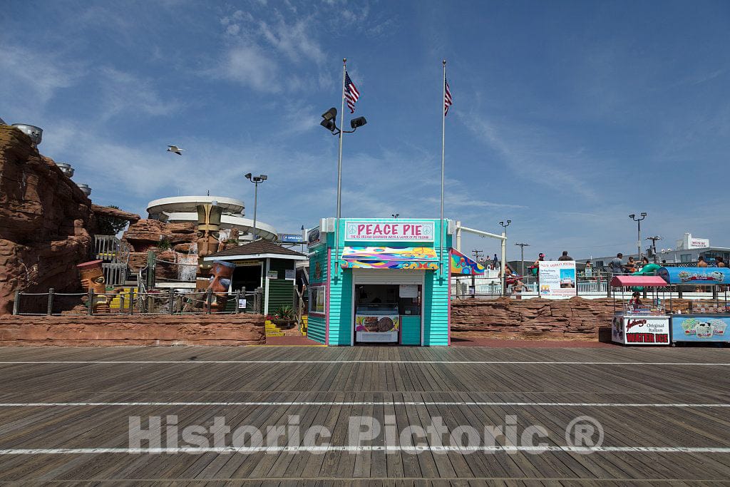 Photo - The boardwalk in Ocean City, New Jersey- Fine Art Photo Reporduction