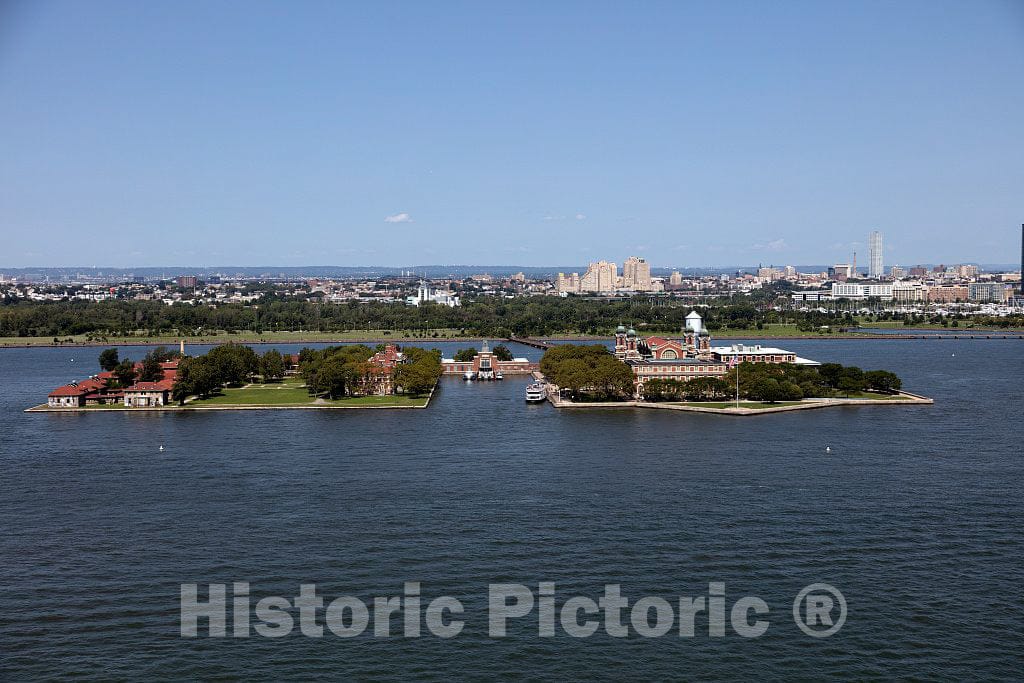 Photo- Ellis Island, in Upper New York Bay, was The Gateway for Over 12 Million Immigrants to The United States 3 Fine Art Photo Reproduction