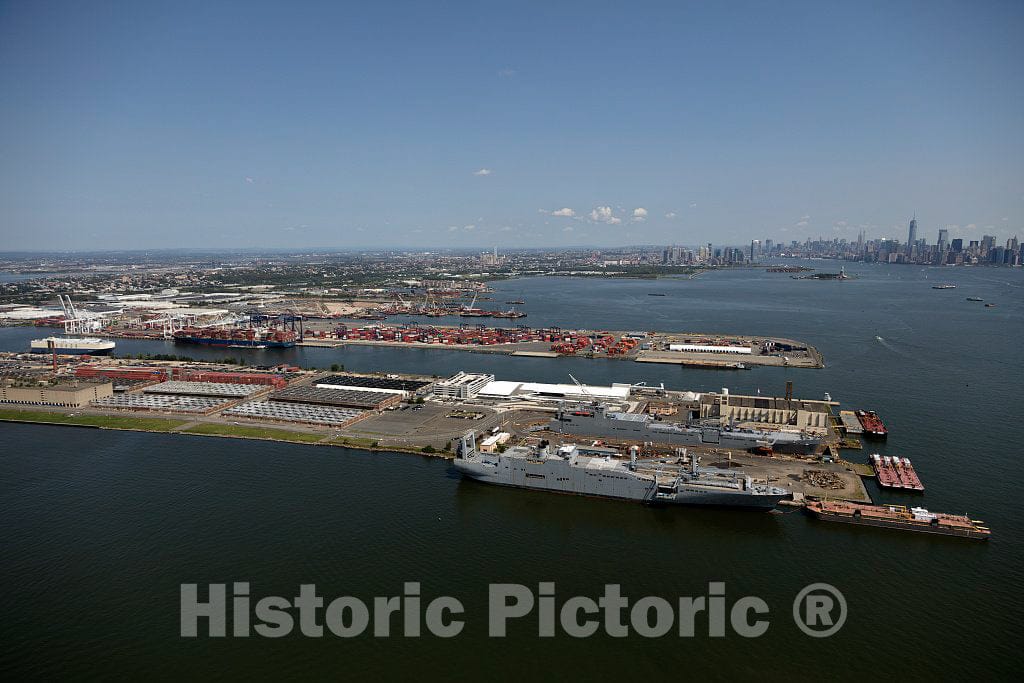 Photo- Port Terminal in Bayonne, New Jersey 3 Fine Art Photo Reproduction