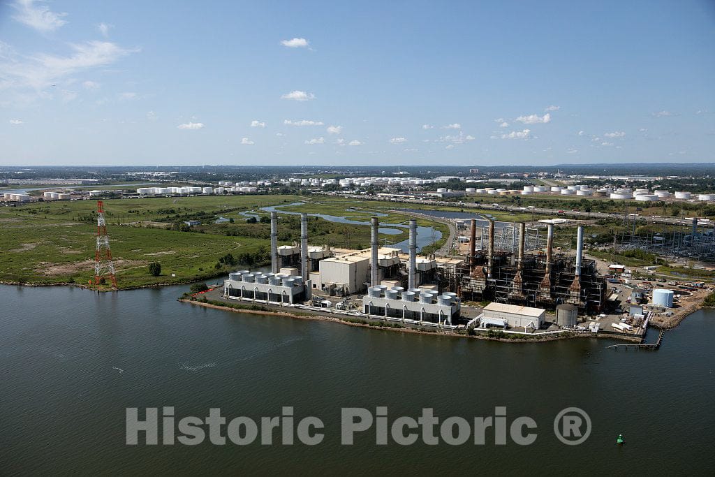 Photo- Industrial Area in Elizabeth, New Jersey 1 Fine Art Photo Reproduction