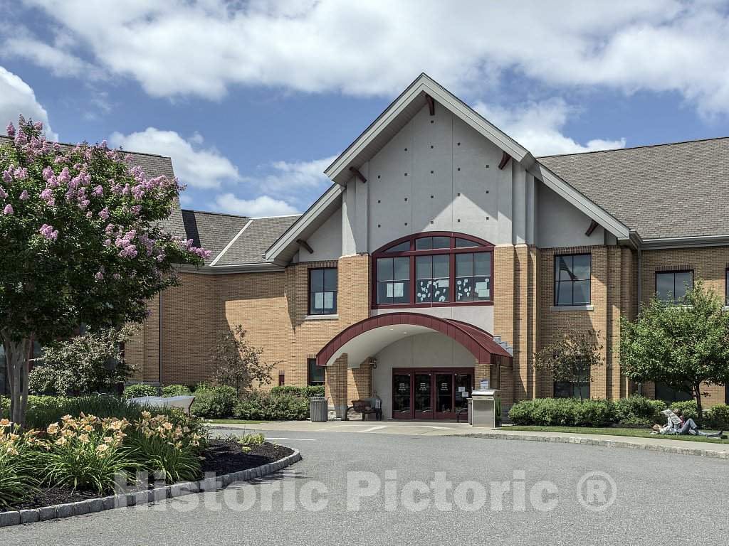 Photo- Cherry Hill Public Library, Cherry Hill, New Jersey 2 Fine Art Photo Reproduction