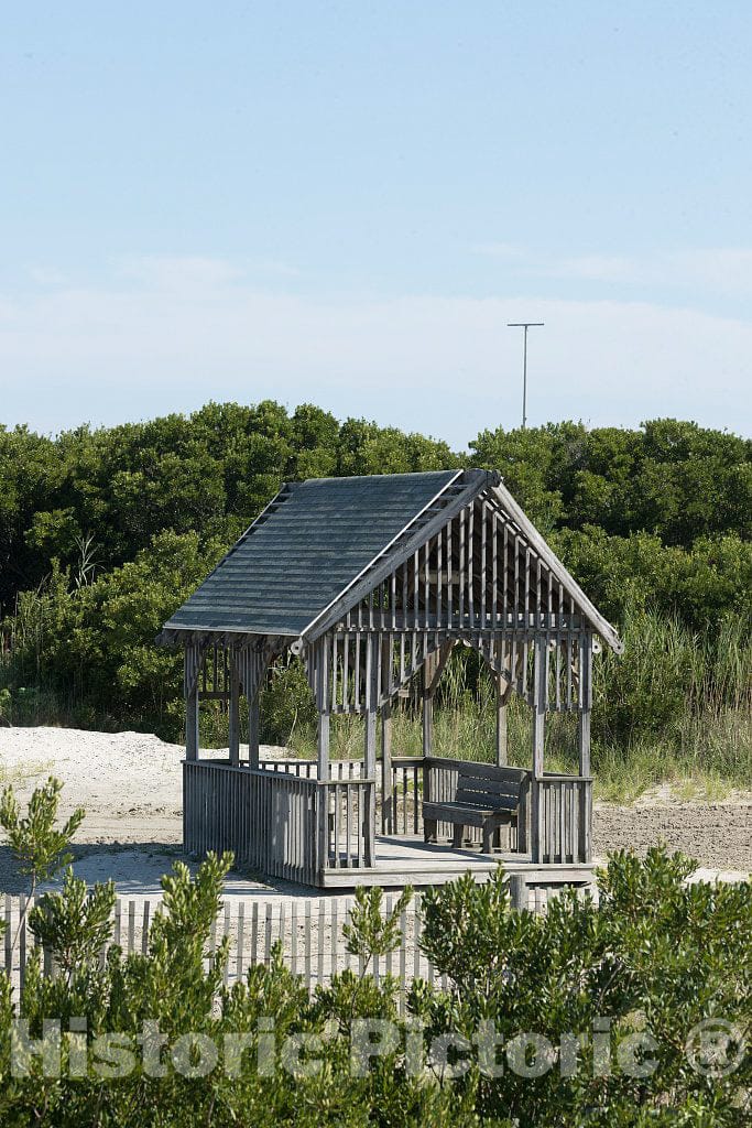 Photo - Beach stucture in Wildwood, New Jersey- Fine Art Photo Reporduction