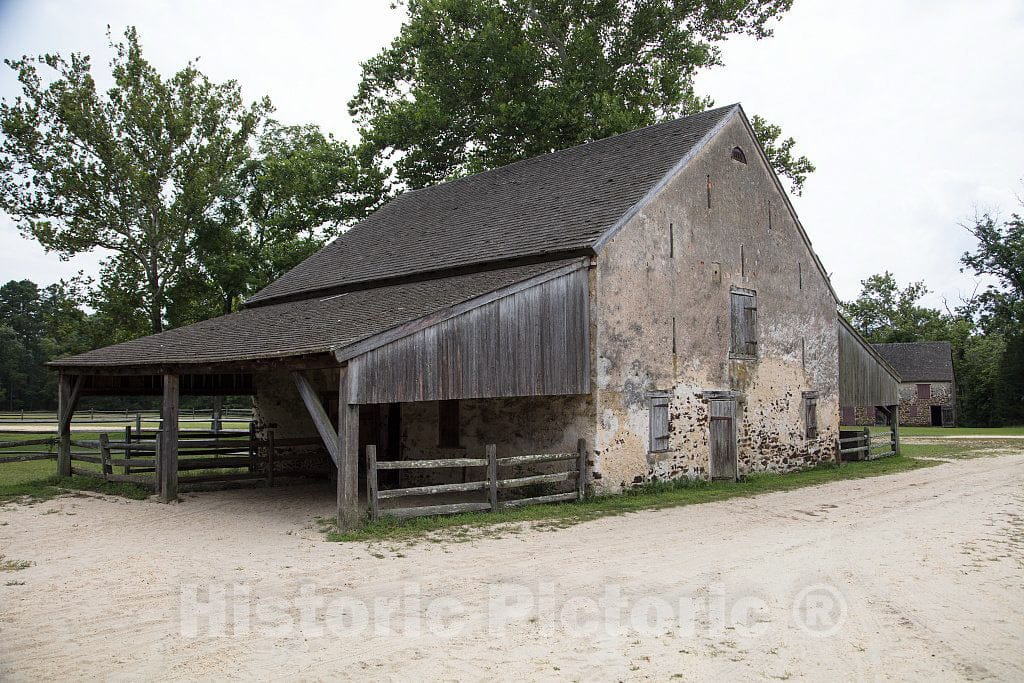 Photo - Stable in The Historic Village of Batsto in The Pine Barrens of New Jersey- Fine Art Photo Reporduction