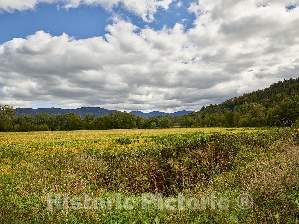 Photo - Landscape View Near Fairfax, Vermont- Fine Art Photo Reporduction