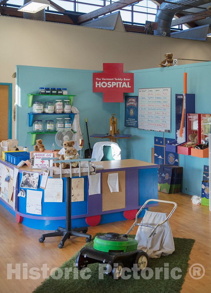 Photo- Scene at The Vermont Teddy Bear Company Factory in Shelburne, Vermont 1 Fine Art Photo Reproduction