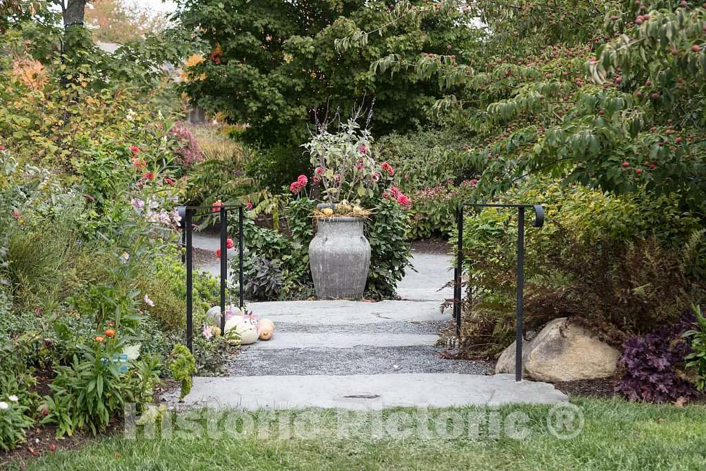 Photo- Scene at The Coastal Maine Botanical Gardens in Boothbay, Maine, a 270-acre Garden on More Than a Mile of Boothbay Harbor Waterfront 18 Fine Art Photo Reproduction