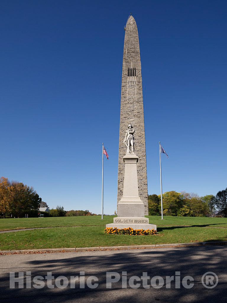 Photo- The Bennington Battle Monument, completed in 1889 in Bennington, Vermont 1 Fine Art Photo Reproduction