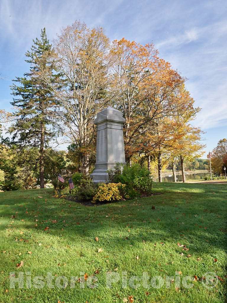 Photo - Monument to John Sullivan in Durham, New Hampshire- Fine Art Photo Reporduction