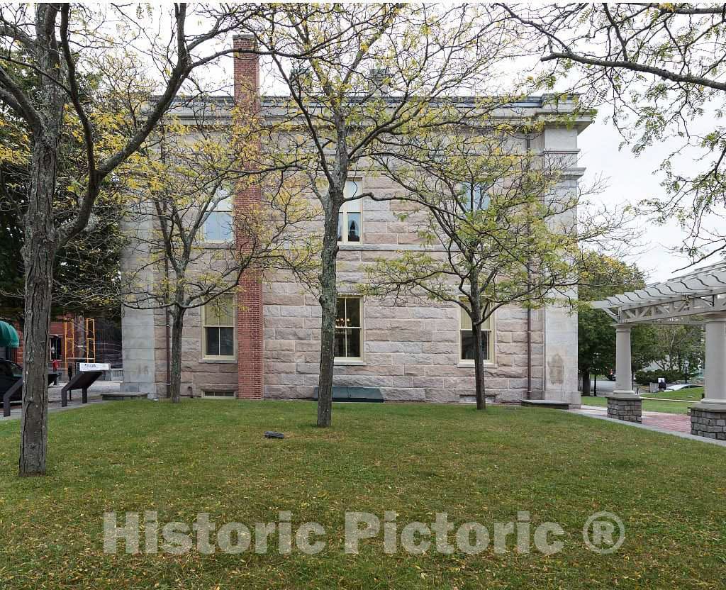 Photo- Exterior. U.S. Custom House, New Bedford, Massachusetts 7 Fine Art Photo Reproduction