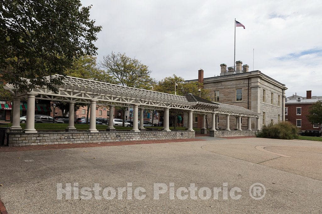 Photo- Exterior. U.S. Custom House, New Bedford, Massachusetts 1 Fine Art Photo Reproduction