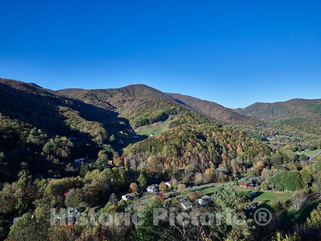 Photo - View of Maggie Valley in The Smoky Mountains of far-Western North Carolina- Fine Art Photo Reporduction