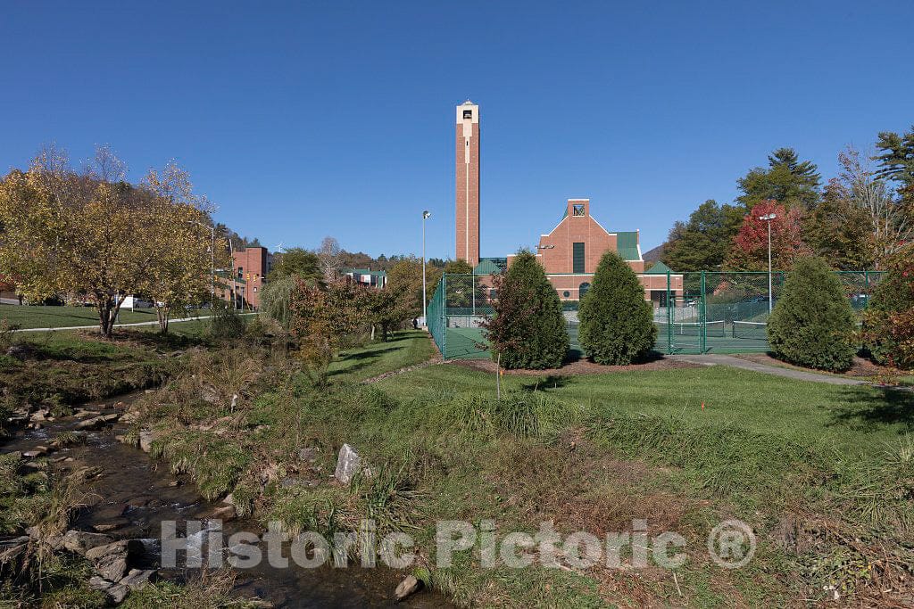 Photo- The Bell Tower, a Landmark on The Campus of Appalachian State University in Boone, North Carolina 2 Fine Art Photo Reproduction