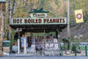 Photo - Sign Advertising a Local Delicacy,hot, Boiled Peanuts,at Bearmeat's Indian Den Craft and Gift Shop in The Town of Cherokee- Fine Art Photo Reporduction