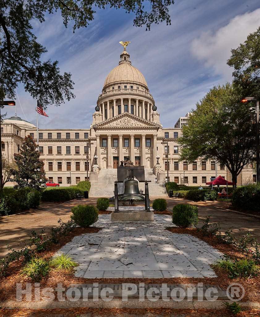 Photo- The Mississippi State Capitol in Jackson, a Beaux Arts-Style Building has Been The Home of Mississippi's State Legislature Since 1903 1 Fine Art Photo Reproduction