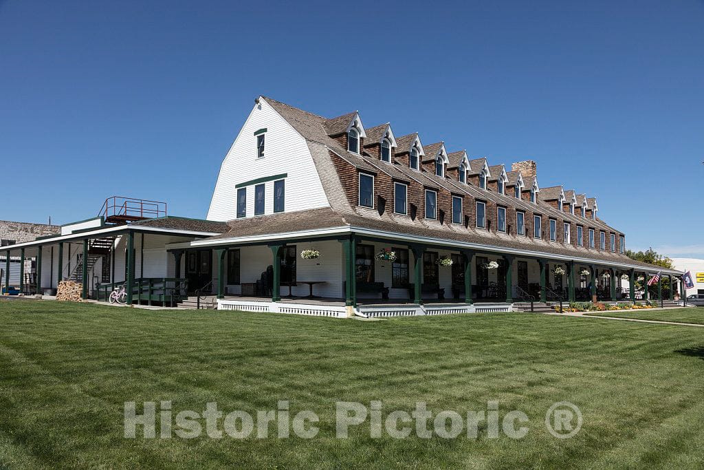 Photo- The Sheridan Inn Hotel in Sheridan, Wyoming 2 Fine Art Photo Reproduction