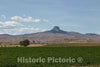 Photo- Heart Mountain, a butte in Park County, Wyoming. A World War II internment camp for sequestered Japanese Americans in the valley below was named for this natural feature