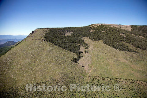 Photograph - Aerial Views of What Coloradans Call The Flat Tops, a Range of The Rocky Mountains (only Some of Whose Tops are Somewhat Flat) 13