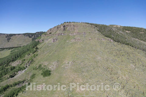 Photograph - Aerial Views of What Coloradans Call The Flat Tops, a Range of The Rocky Mountains (only Some of Whose Tops are Somewhat Flat) 14
