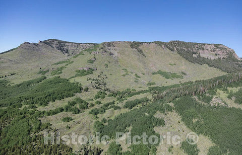 Photograph - Aerial Views of What Coloradans Call The Flat Tops, a Range of The Rocky Mountains (only Some of Whose Tops are Somewhat Flat) 15