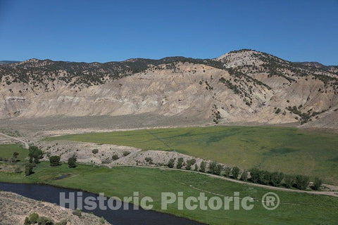 Photo- Rugged Terrain west of Eagle, Colorado, Heading Toward The Even More Rugged Flat Tops Wilderness Area 9 Fine Art Photo Reproduction
