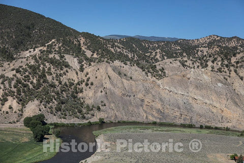 Photo- Rugged Terrain west of Eagle, Colorado, Heading Toward The Even More Rugged Flat Tops Wilderness Area 10 Fine Art Photo Reproduction