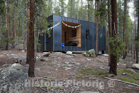 Photo - Cabin at The Basecamp at Outward Bound, a strenous Outdoor Leadership School and Physical-Training Venue Outside Leadville, high in Colorado's Rocky Mountains