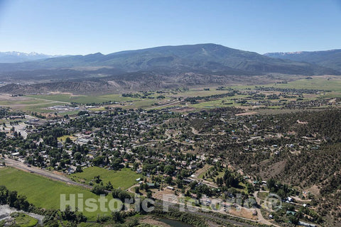 Photo - Aerial view of Gypsum, Colorado, near Eagle County Regional Airport- Fine Art Photo Reporduction