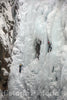 Photo- Climbers at The Ouray Ice Park, a Human-Made ice Climbing Venue in a Natural Gorge Within Walking Distance of The City of Ouray, Colorado 1 Fine Art Photo Reproduction