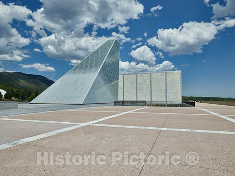 Photo - The US Air Force Academy's Center for Character and Leadership Development in Colorado Springs- Fine Art Photo Reporduction