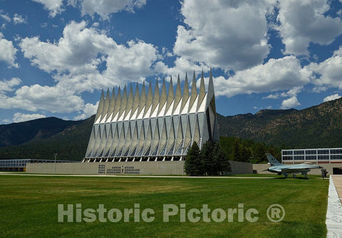 Photo - The United States Air Force Academy Cadet Chapel in Colorado Springs, Colorado- Fine Art Photo Reporduction