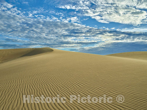 Photograph - Great Sand Dunes National Park & Preserve, one of America's newest national parks to be established (in 2004), in the San Luis Valley at the base of the Sangre de Cristo Range 1