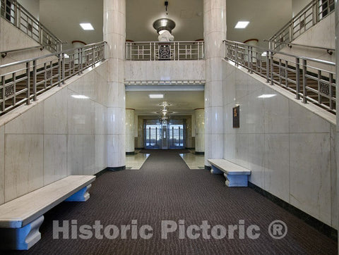 Photo - Hallway in the Colorado capitol in Denver- Fine Art Photo Reporduction