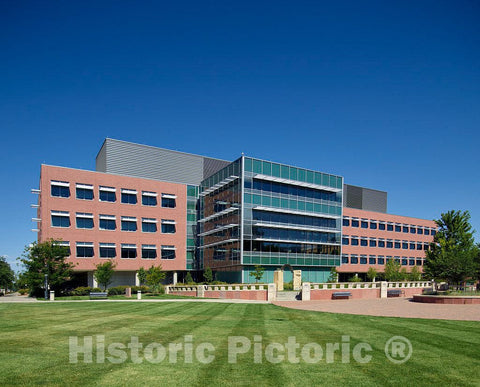 Photo - The Skaggs School of Pharmacy and Pharmaceutical Sciences on The University of Colorado Anschutz Medical Campus in Aurora, Colorado- Fine Art Photo Reporduction