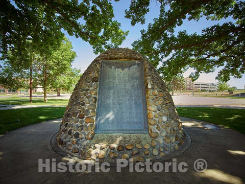 Photo - The Beehive Monument on The University of Colorado Anschutz Medical Campus in Aurora, Colorado- Fine Art Photo Reporduction