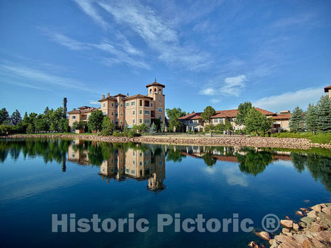 Photo - Reflection of Splendor at The Broadmoor Hotel, a Historic Hotel and Resort in Colorado Springs- Fine Art Photo Reporduction