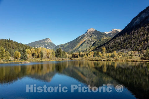 Photo - Alpine lake above the Crystal River Valley town of Marble, Colorado- Fine Art Photo Reporduction