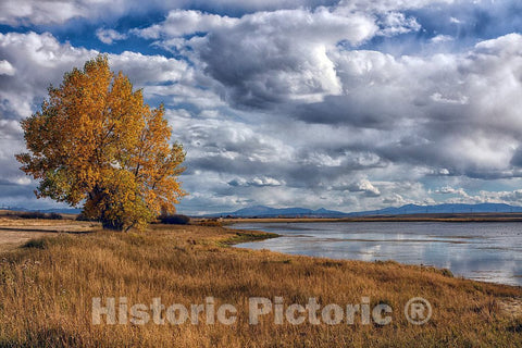 Photo - Autumn Splendor Along Cowdrey Reservoir, Near The Tiny Town of The Same Name in Jackson County, Colorado- Fine Art Photo Reporduction