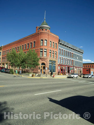 Photo - The Old American National Bank Building in Leadville, Colorado- Fine Art Photo Reporduction