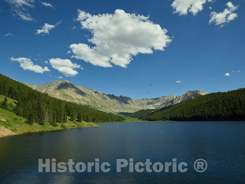 Photo- Clinton Gulch Reservoir in Summit County, Colorado 2 Fine Art Photo Reproduction